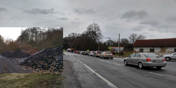 V Úvalech probíhá rekonstrukce silnice
