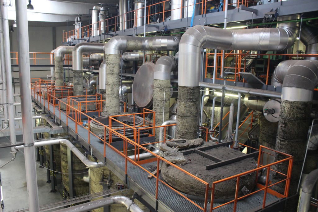 Vnitřnosti elektrárny
