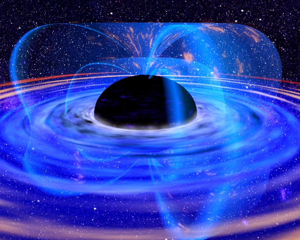 Černá díra disponuje tak silnou gravitací, že se z jejího sevření nevymaní ani samotné světlo 