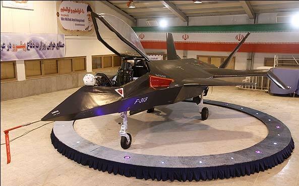 Íránská stíhačka F-313 před konverzí na dron