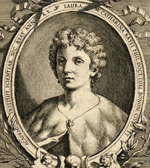 Laura Bassiová byla první ženou, jež přednášela na univerzitě 
