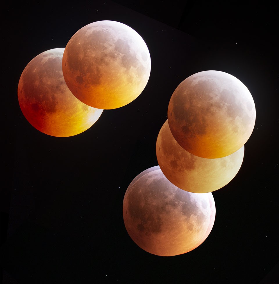Dopad meteoritu vyfotografovaný ze sedmi míst na planetě získal ocenění Snímek dne