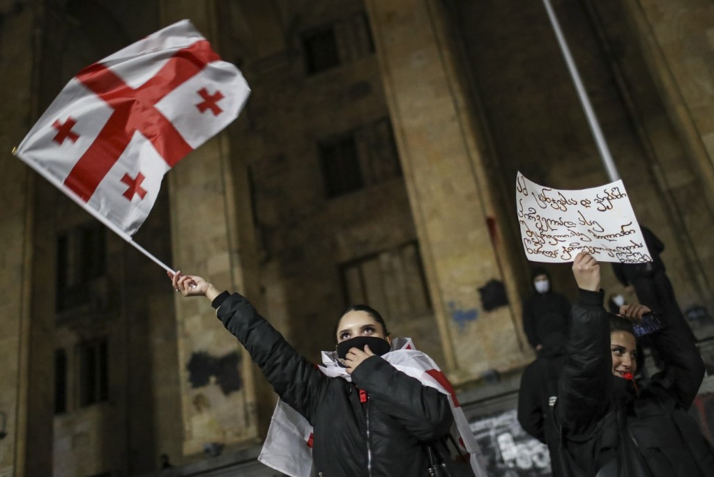 Demonstrace v Tbilisi netichnou, spíš naopak