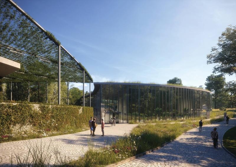 Botanická zahrada bude mít již v roce 2020 tento krásný vstup