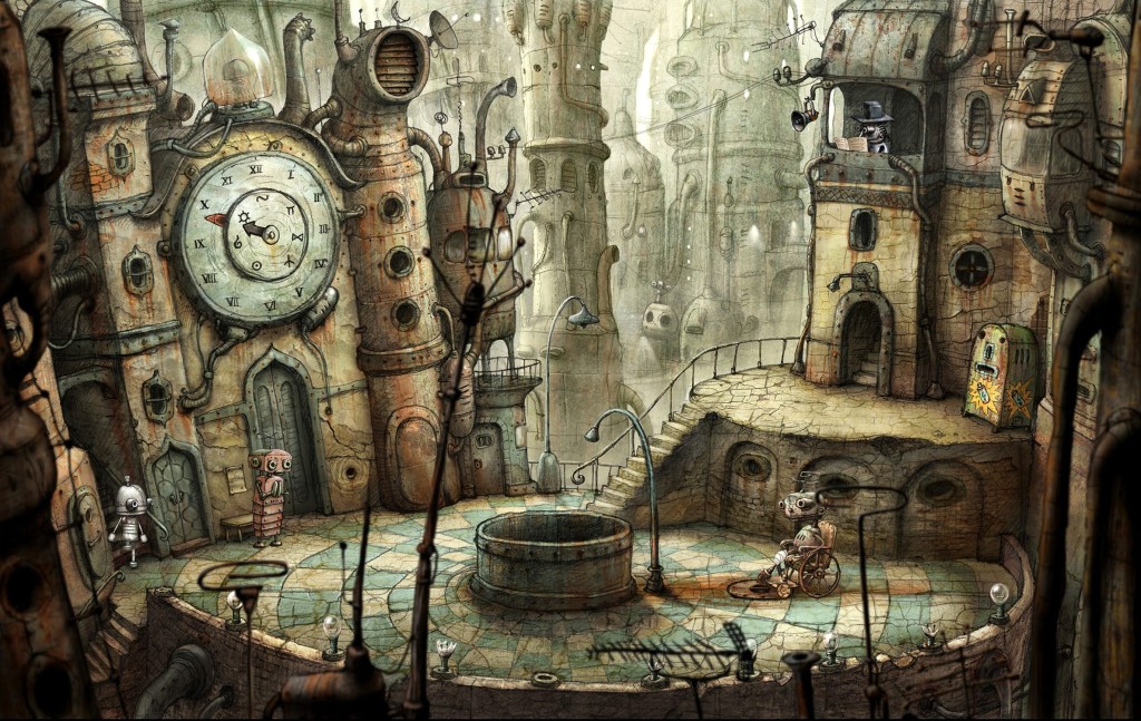 Hra Machinarium je zcela odlišná od všech existujících her na světě