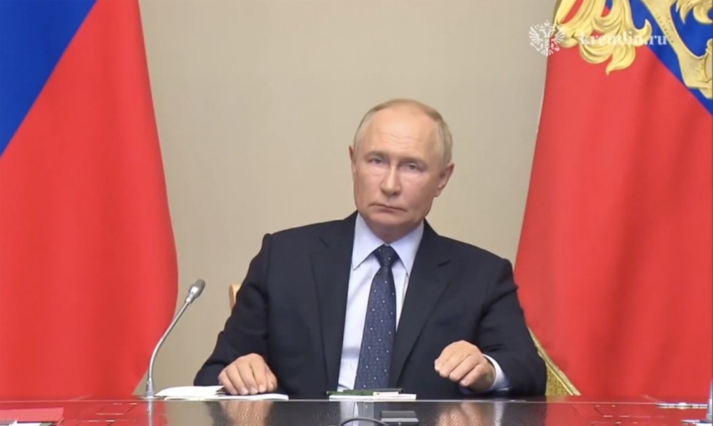 Výraz Vladimira Putina napovídal, že jej útok na Rusko pořádně vykolejil