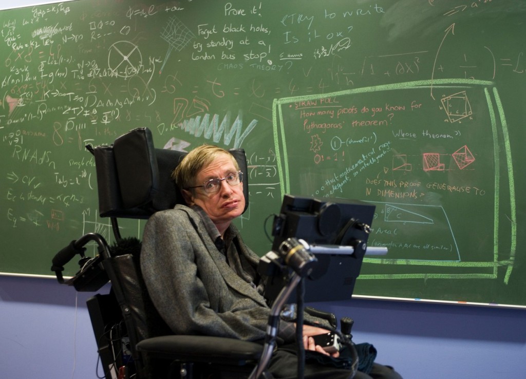Stephen Hawking s Rogerem Penrosem dokázali, že Einsteinova obecná teorie relativity předpovídá, že čas a prostor má počátek ve velkém třesku a konec v černých dírách