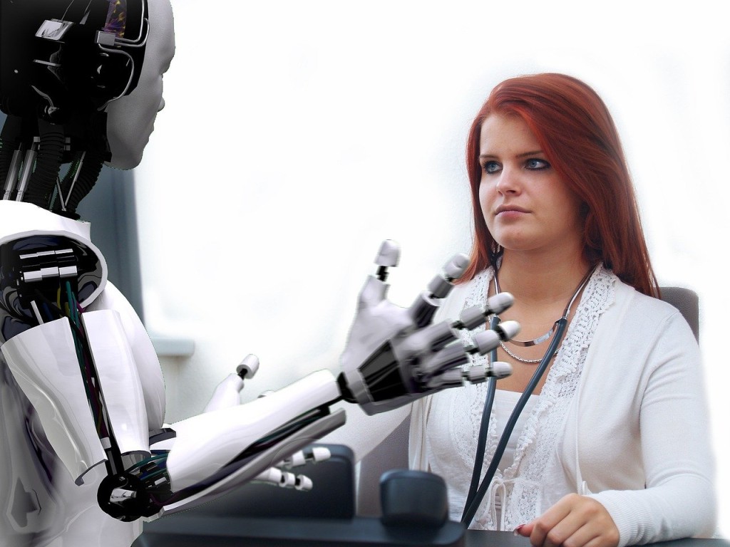 Robot se umí vyhnout překážkám