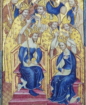 Anglická královna Anna Lucemburská neboli Česká byla velmi vzdělaná, milosrdná, laskavá a mírná. Její neméně slibný protějšek Richard II. krásný a mimořádně inteligentní