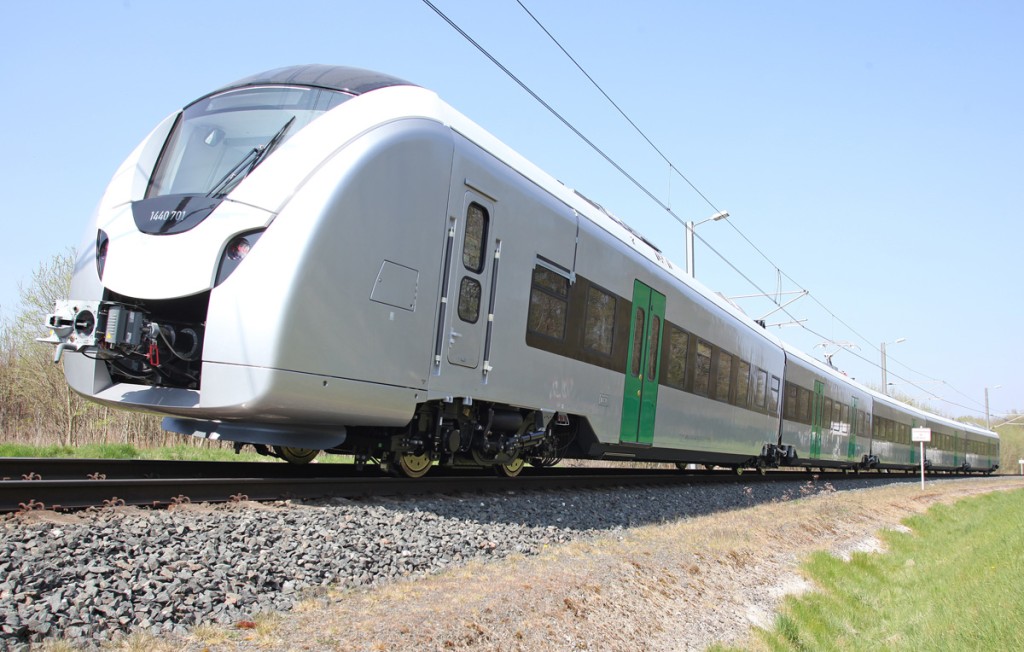 Jednotka Coradia Continental od firmy Alstom.