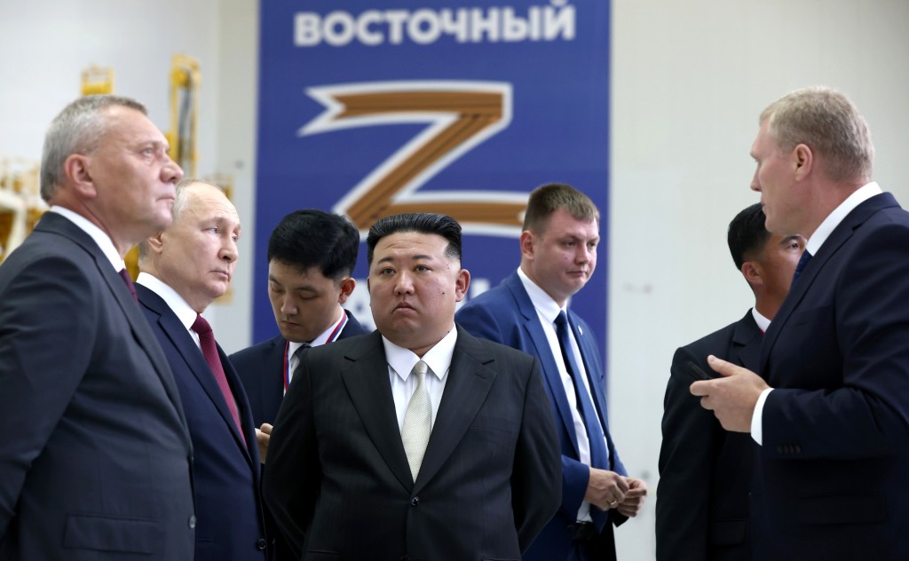 Kim a Putin byli vděčná Putinova témata