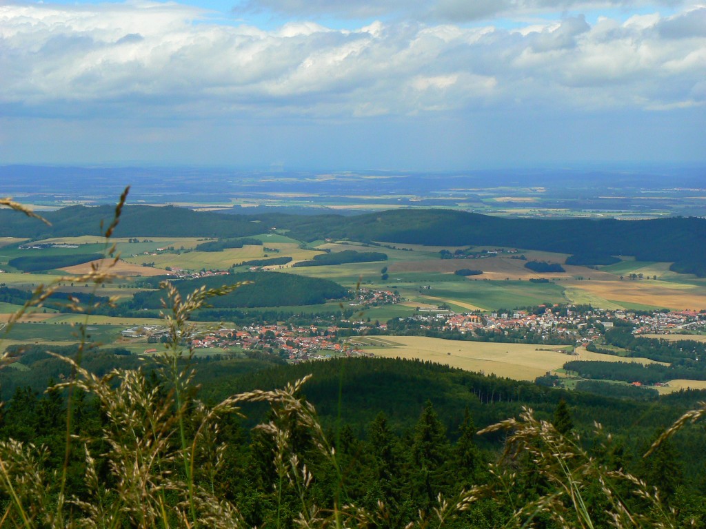 Jen pár kilometrů od Kakánova je hora Kleť s nádherným výhledem do krajiny