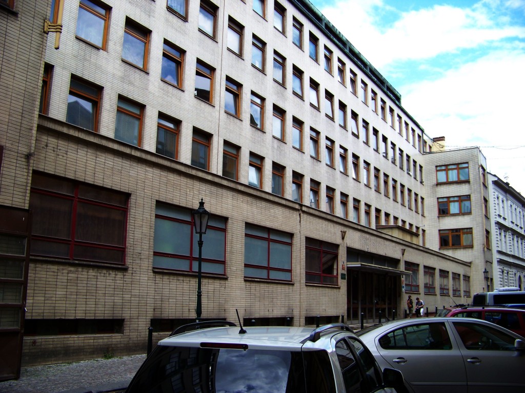 Bartolomějská ulice v Praze, zde sídlila obávaná Státní bezpečnost