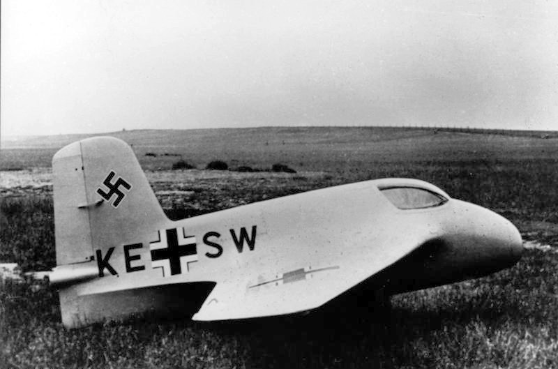 Prototyp Me 163A V4 v roce 1941