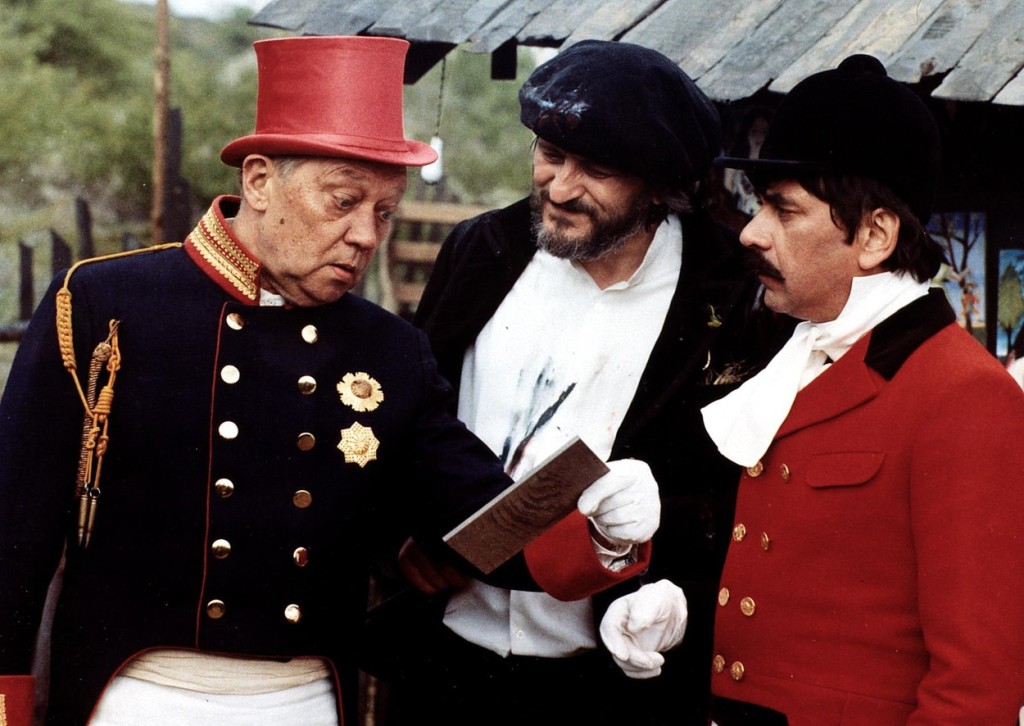 Rudolf Hrušínský ve filmu Tři veteráni 