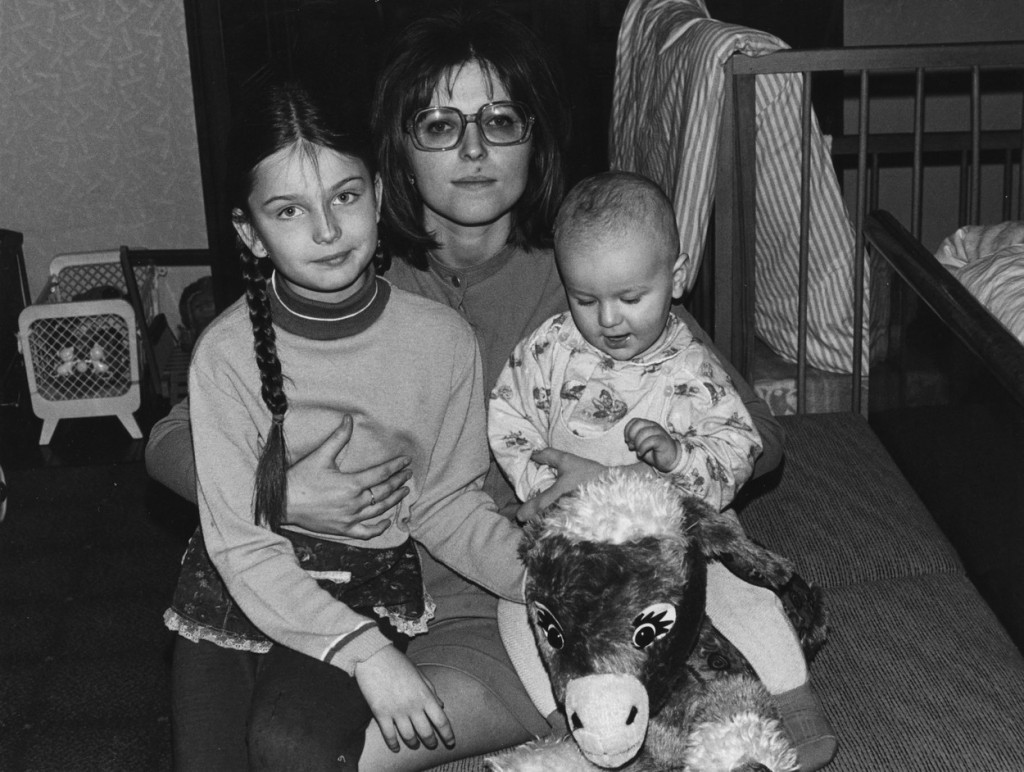 Pavlína Pořízková s maminkou Annou a bratrem Jáchymem