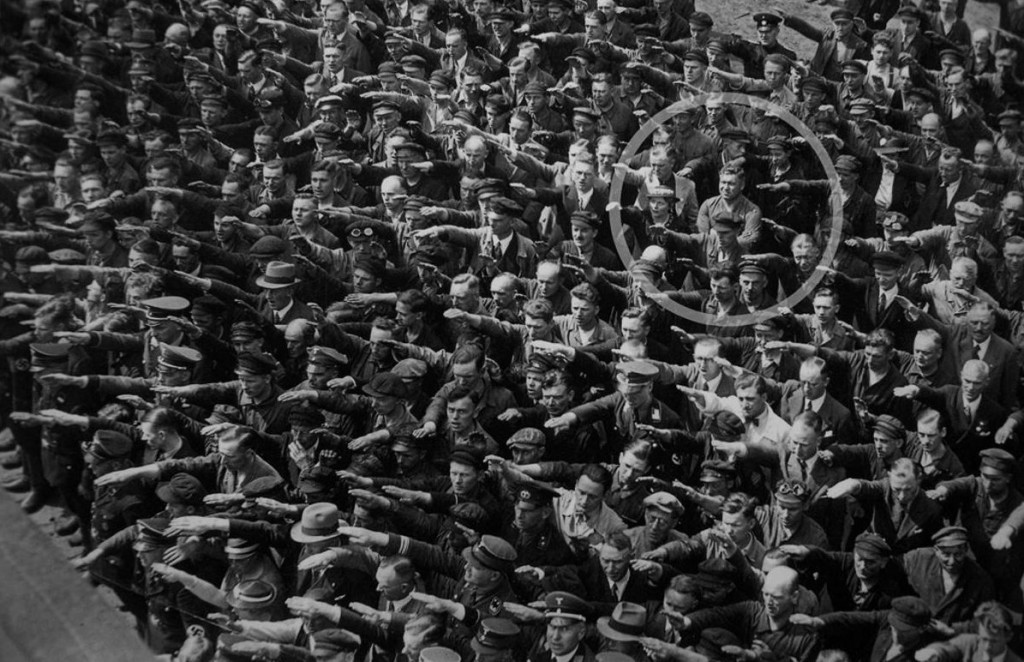 August Landmesser se díky svému gestu vepsal do historie