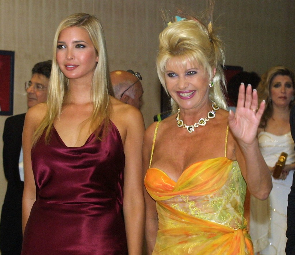 Ivana Trump s dcerou Ivankou