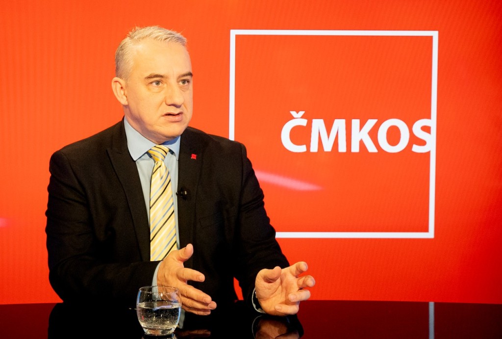 Josef Středula je od dubna 2014 předsedou ČMKOS