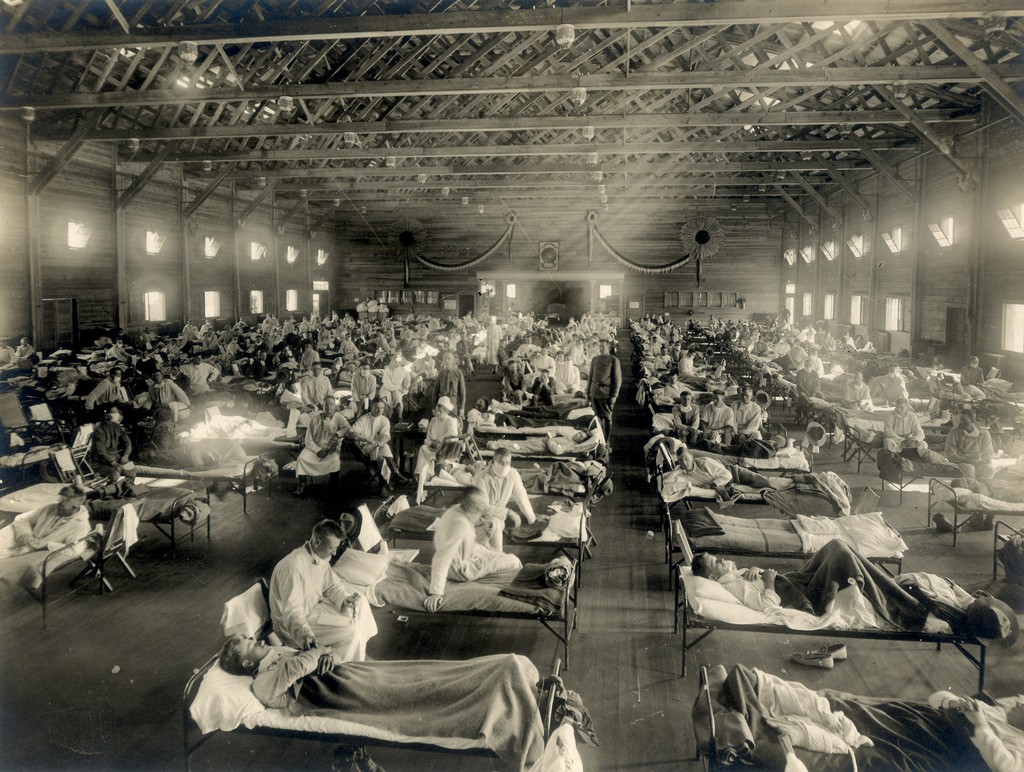 Epidemie španělské chřipky připravila o život až 100 000 000 lidí