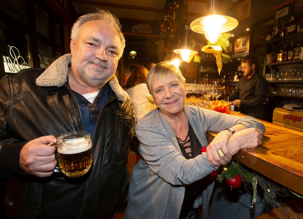 Jaroslava Obermaierová a Václav Svoboda v roli Nyklových