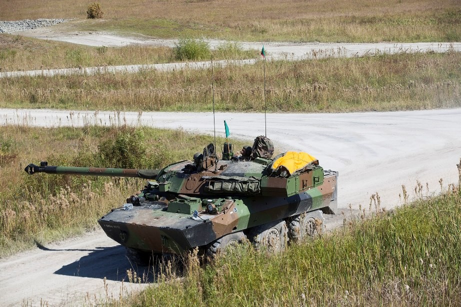 AMX-10RC je francouzským univerzálním prostředkem, který najde mnoho využití