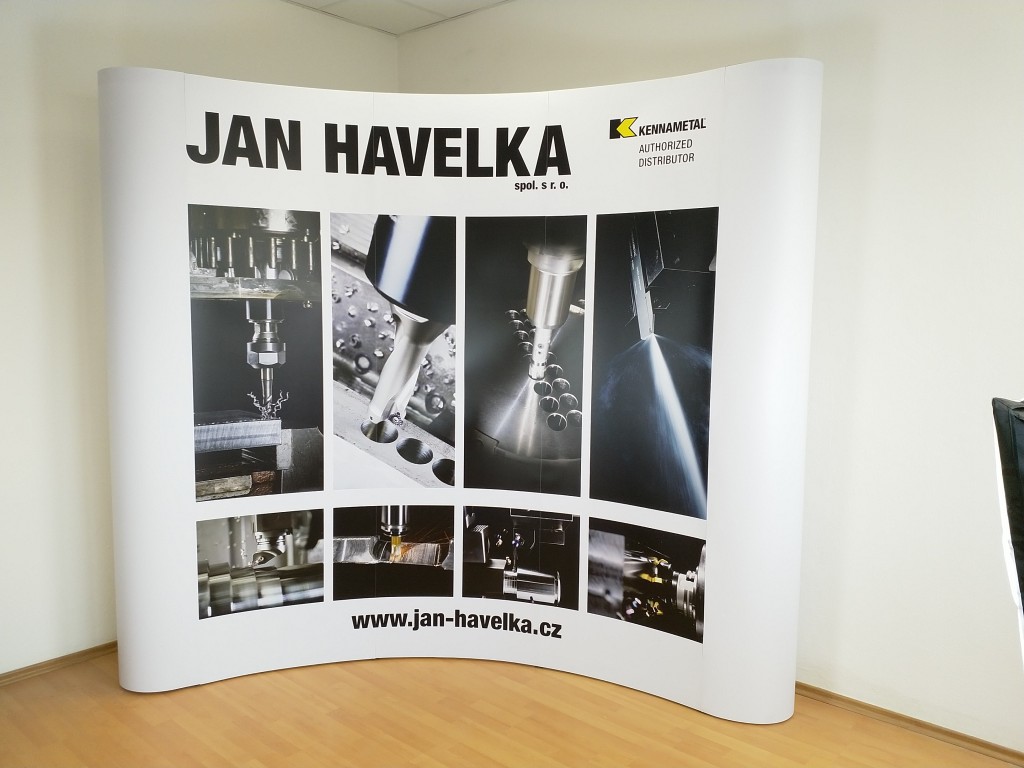 Příklad prezentační stěny – Jan Havelka