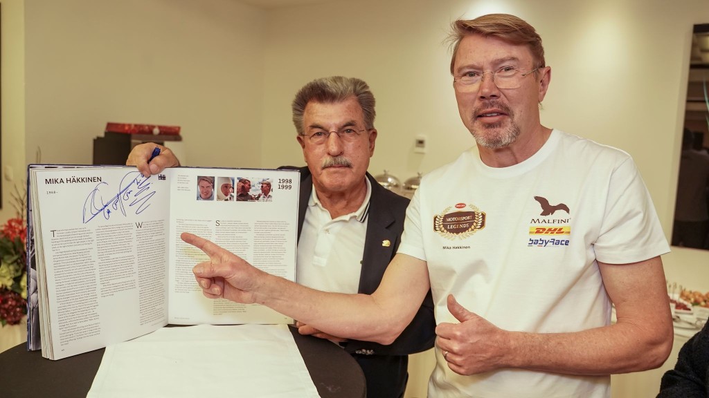  Rainer W. Schlegelmilch a Mika Häkkinen