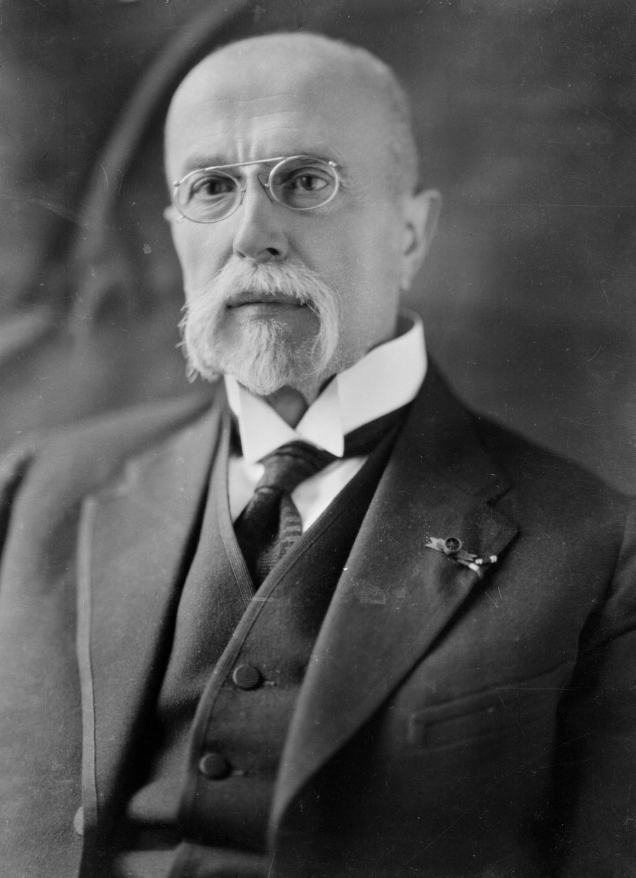 Tomáš Garrigue Masaryk byl prvním prezidentem Československé republiky, přezdívá se mu také prezident Osvoboditel