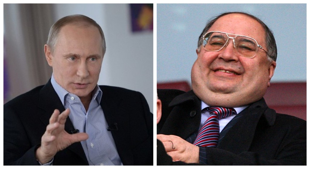 Kámoši jak hrom, jsou Putin a Usmanov