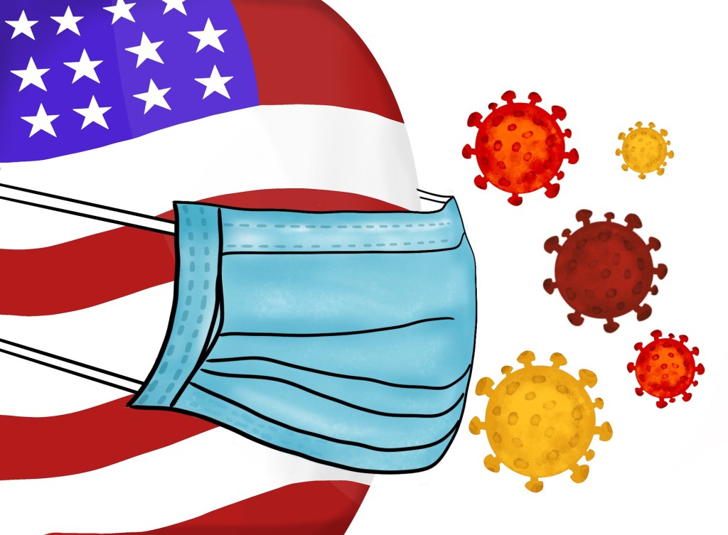 Lidé v USA demostrují proti bezpečnostním opatřením