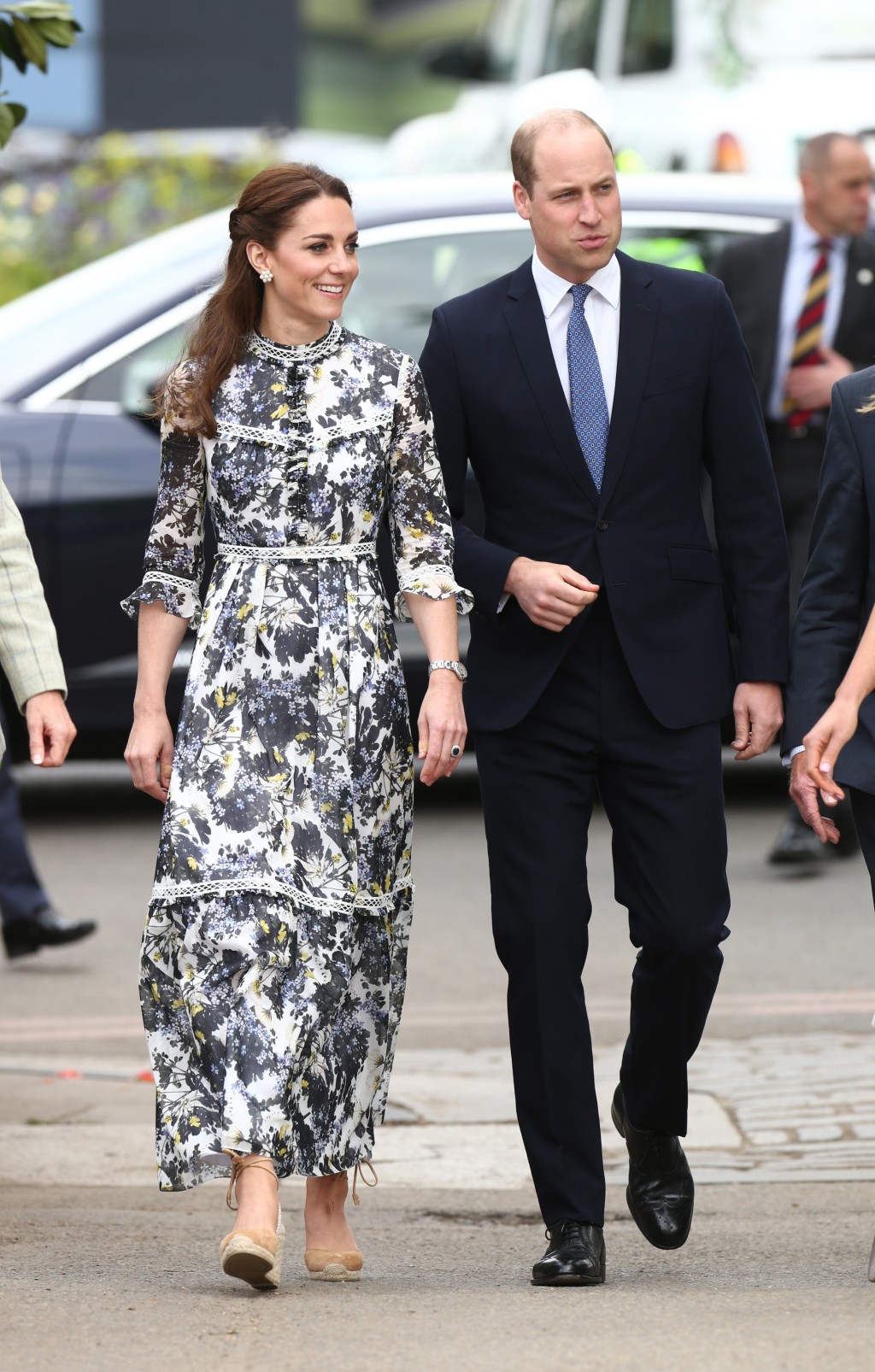 Princ William se do Kate zakoukal na módní přehlídce