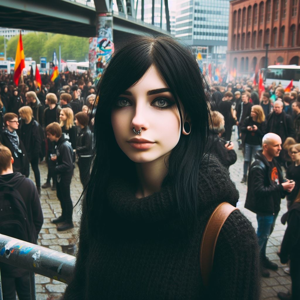 Přitahoval ji svět punkerů a alternativních muzikantů