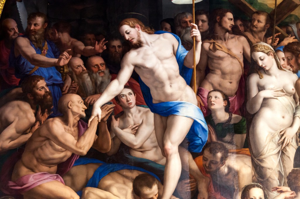 Sestup Krista do limba, ze série „Velké umučení“ (1510)