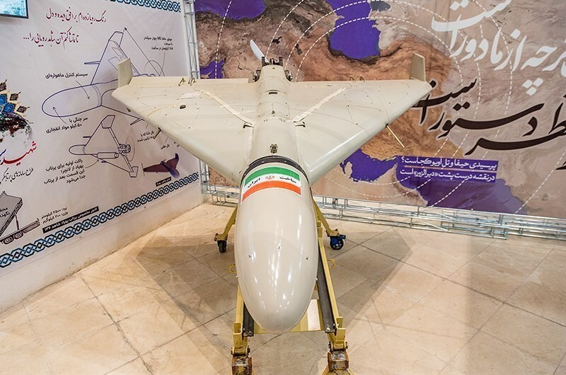 Íránský sebevražedný dron Šáhid-136 pustoší ukrajinskou infrastrukturu