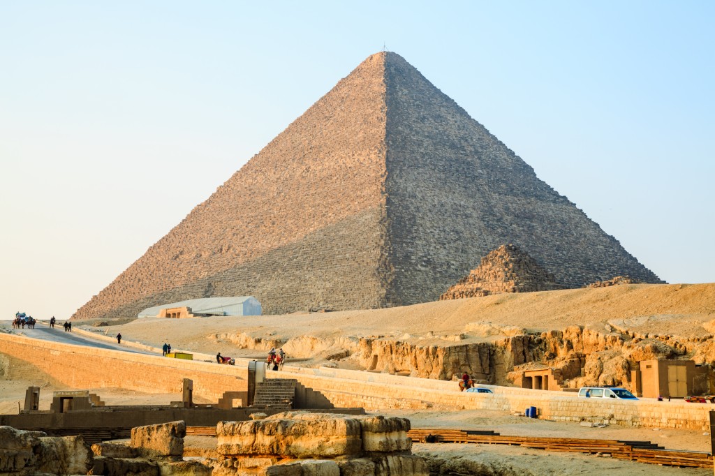 Velká pyramida patří k nejcennějším egyptským památkám