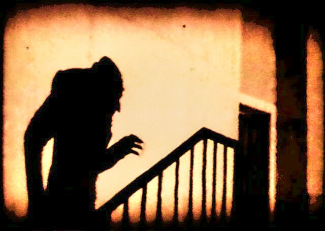 Nosferatu, film z roku 1922, nejspíš první horor na světě