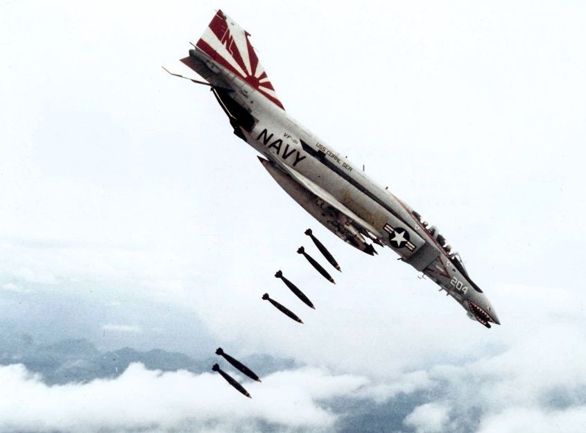 Letoun F-4 Phantom byl úspěšně použit ve válce ve Vietnamu