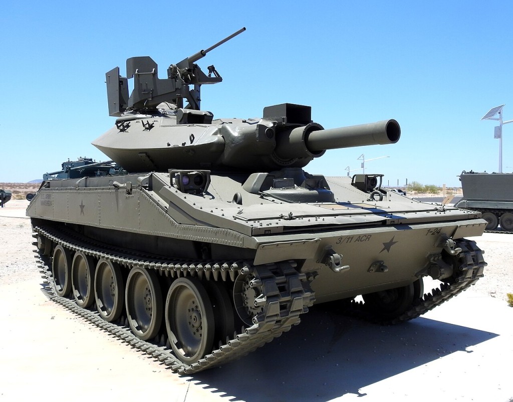 M551 Sheridan lze hodnotit jako značně rozporuplný tank 