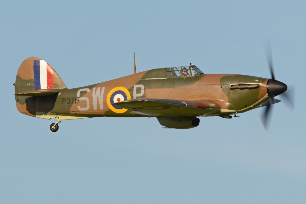 Augustin Přeučil předal Němcům stíhačku Hawker Hurricane I