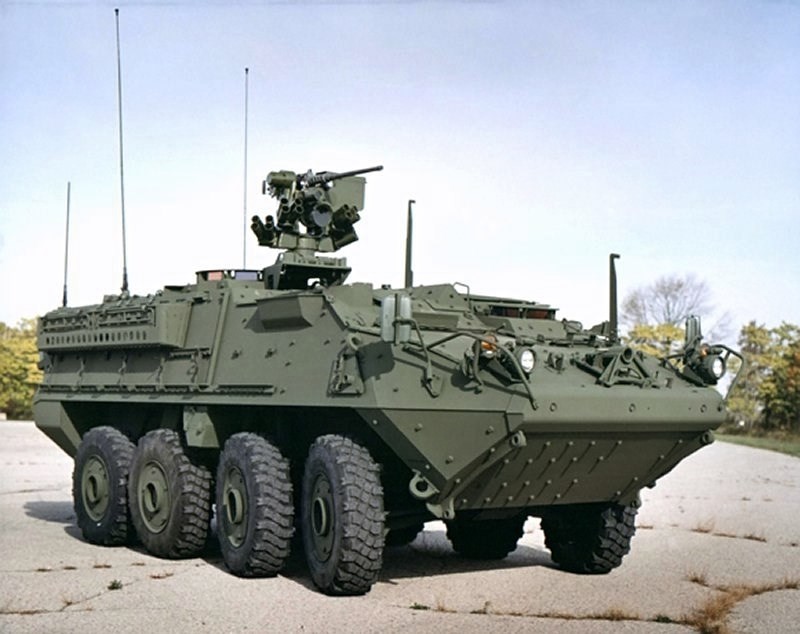 Obrněné vozidlo Stryker má za sebou štace v Afghánistánu a Iráku, dodáváno je také na Ukrajinu
