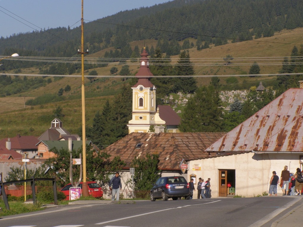 Telgárt, rodná obec M. Černáka. Stále zde má dům, který zvelebuje jeho maminka