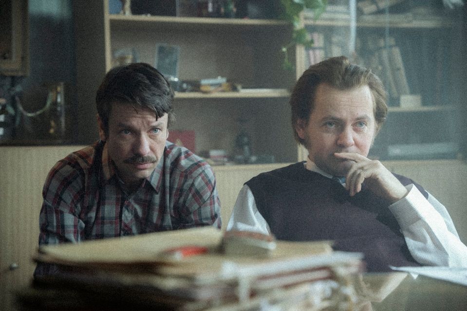 Václav Neužil (J. Markovič) a Petr Lněnička v novém seriálu Voyo