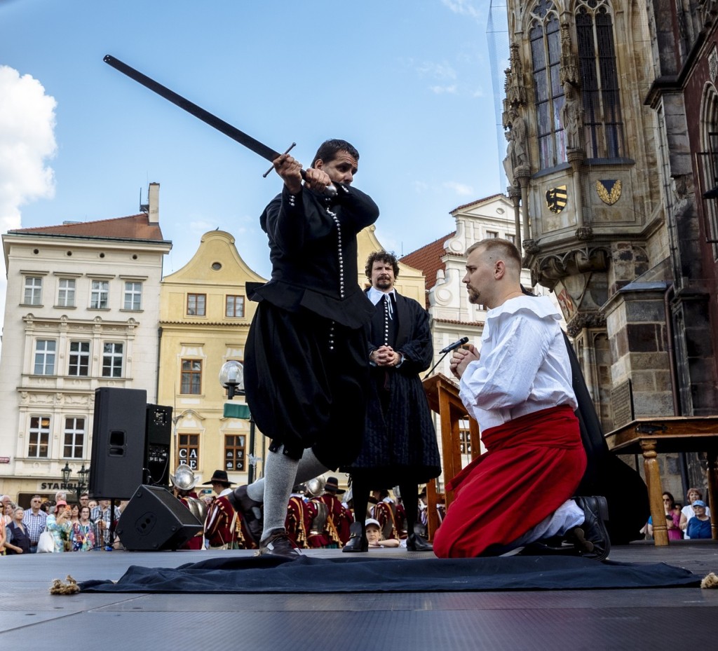 Aktivním staroměstským katem byl Jan Mydlář až do roku 1632