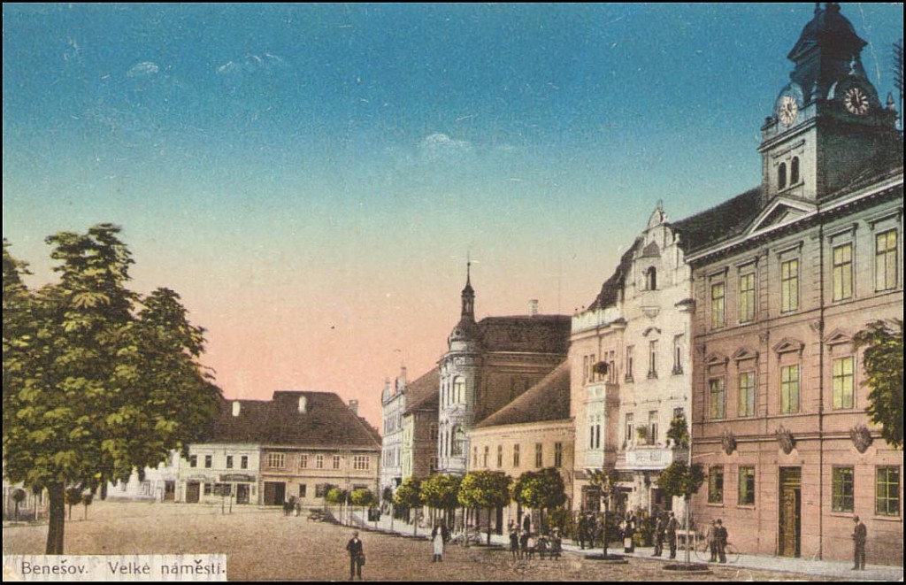 Benešovské náměstí bylo za první republiky svědkem zajímavých příběhů