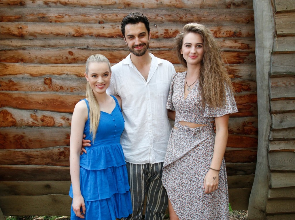 Zleva: Michaela Pecháčková, Šimon Bilina, Michaela Petřeková