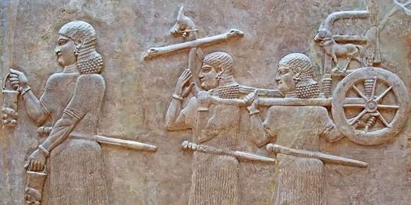 Sumérská civilizace. Jeden z navrácených artefaktů