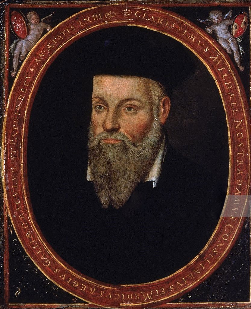Nostradamova manželka a dvě děti podlehly morové epidemii. Po jejich smrti počal Nostradamus studovat morovou problematiku v Marseilles a v Aix-en-Provence
