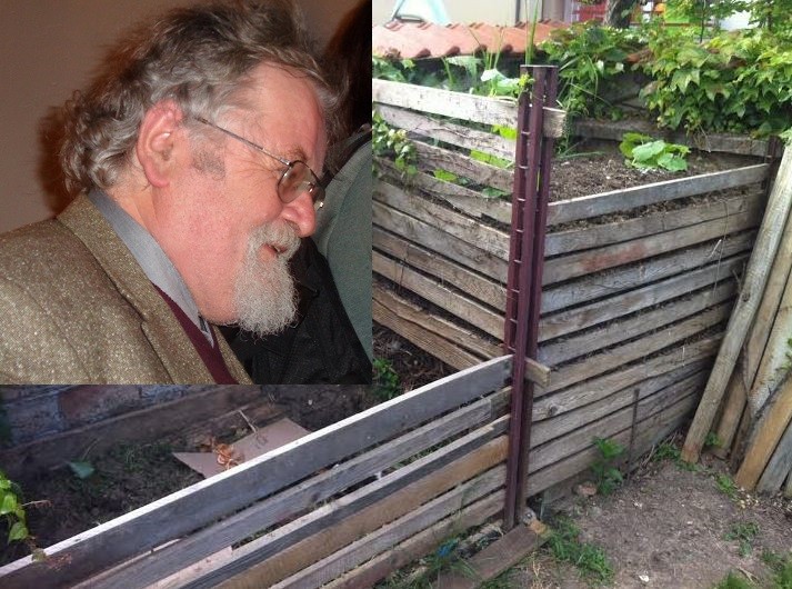 Jaroslav Nešetřil a jeho kompost v Roztokách u Prahy