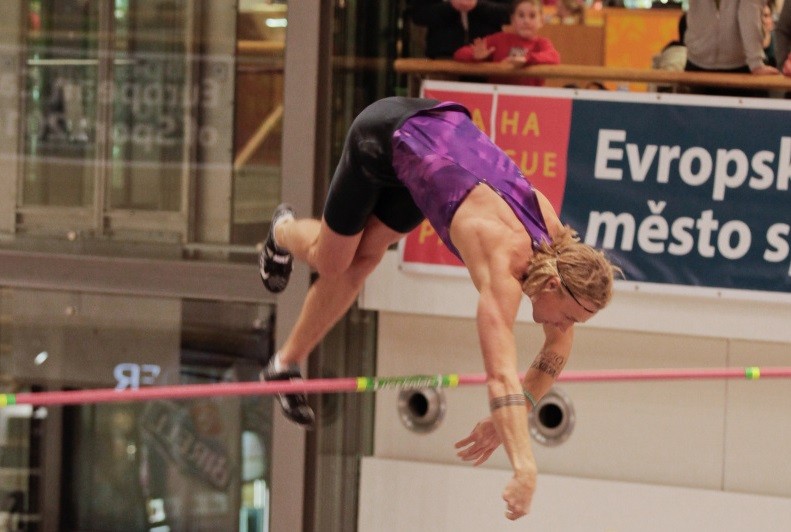 Michal Balner s výkonem 520 centimetrů obsadil třetí příčku